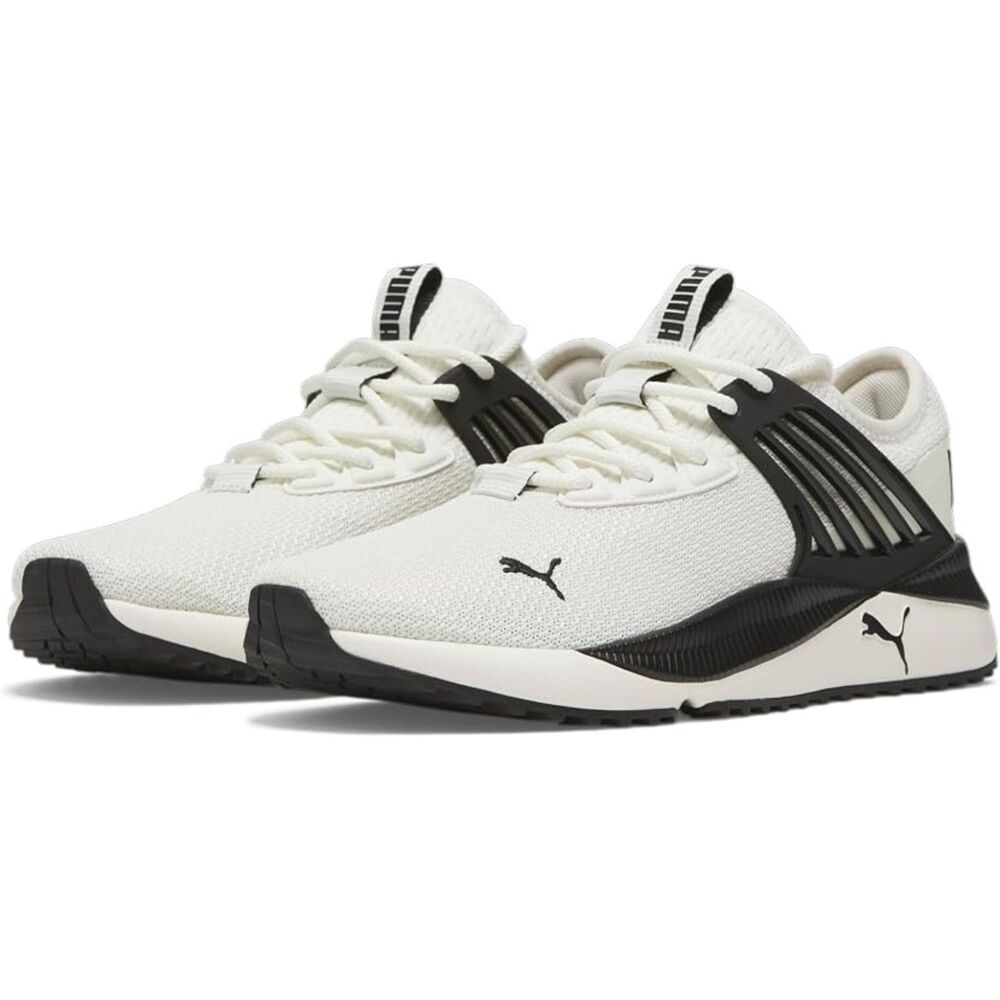 Puma Pacer Future Classic Sneaker Running Shoe Ivory White Black Men's Size 8